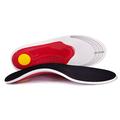 1 Pair of Shock-Absorbing Insoles with Arch - S