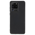 Anti-Fingerprint Mat Samsung Galaxy S20 Ultra TPU Zaštitna Maska - Crna