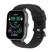 Awei H25 Water Resistant Smartwatch - IP67, Bluetooth 5.1 - Black