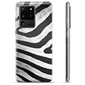 Samsung Galaxy S20 Ultra TPU Maska - Zebra