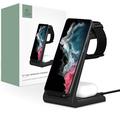 Tech-Protect A7 3-in-1 Wireless Charger for Android W. Light 18W - Black