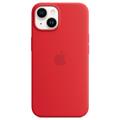 iPhone 14 Apple Silikonska Maska sa MagSafe MPRW3ZM/A (Otvoreno pakovanje - Odlično stanje) - Crvena