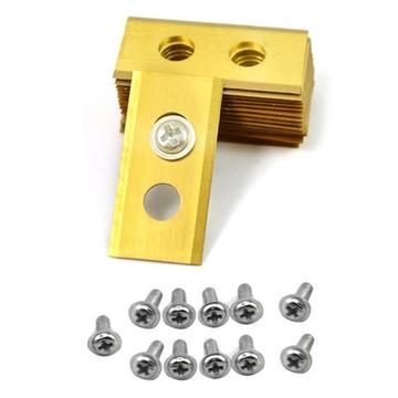 12-Pack Knives for Worx Landroid L/M/Vision/S Robotic Lawn Mower - Gold