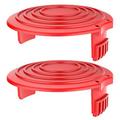 2 Pcs. RS0011 Replacement Spool Cap for Black & Decker Lawn Mowers
