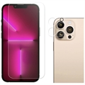 iPhone 14 Pro 2-u-1 Set Zaštitno Kaljeno Staklo - 9H & Sočiva Kamere
