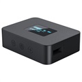 3-in-1 Bluetooth Audio Predajnik sa LCD Ekranom - Crni