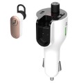 3-in-1 Car Charger with FM Transmitter & Bluetooth Headset G52