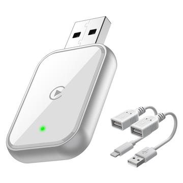 348 Wireless CarPlay Adapter for iPhone - White
