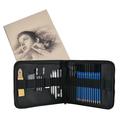 35-Piece Professional Sketching & Drawing Pencil Set with Sketchbook
