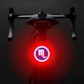 3664 Creative Bicycle Tail Light IPX2 Waterproof Small Bike LED Light Support USB Charging for Outdoor Cycling - Scorpio