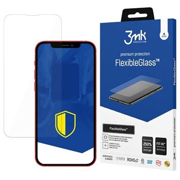 3MK FlexibleGlass iPhone 13/13 Pro Hybrid Zaštita za Ekran - 7H, 0.3mm - Providna