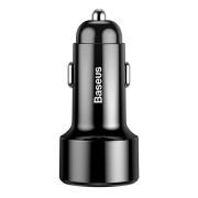 Baseus Magic 2x USB QC 3.0 45W punjač za automobil CCMLC20A-01 - crni