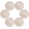 6 Pcs. Coasters in PU Leather Ø 10 cm - Gold