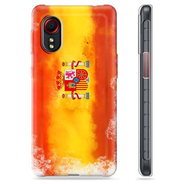 Samsung Galaxy Xcover 5 TPU Maska - Zastava Španije