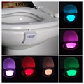 8-color Motion Sensor Toilet Night Light