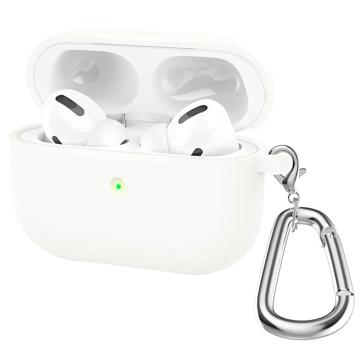 AirPods 3 Silikonska Maska sa Krabinjerom A060 - Bela