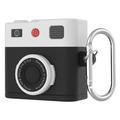 AirPods 4 Retro Camera Design Liquid Silicone Case