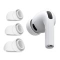 AirPods Pro 3 Tech-Protect Silicone Ear Tips - S, M, L - White