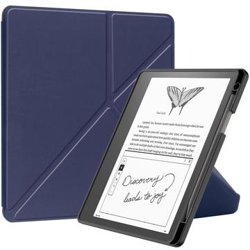 Amazon Kindle Scribe Origami Stand Folio Futrola - Tamnoplava