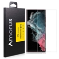 Samsung Galaxy S22 Ultra 5G Amorus 3D Curved Full Size UV Zaštitno Kaljeno Staklo - 9H