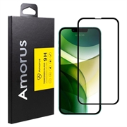 iPhone 13 Pro Max/14 Plus Amorus Full Cover Zaštitno Kaljeno Staklo - 9H - Crne Ivice