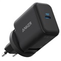 Anker PowerPort III 25W USB-C Zidni Punjač - EU Utikač - Crni