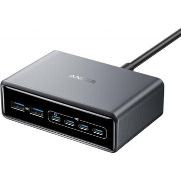 Anker Prime 200W Desktop Charging Station - 4x USB-C, 2x USB-A - Black