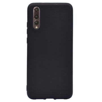 Anti-Fingerprint Mat Huawei P20 Pro TPU Zaštitna Maska - Crna