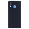 Anti-Fingerprint Mat Samsung Galaxy A40 TPU Zaštitna Maska - Crna