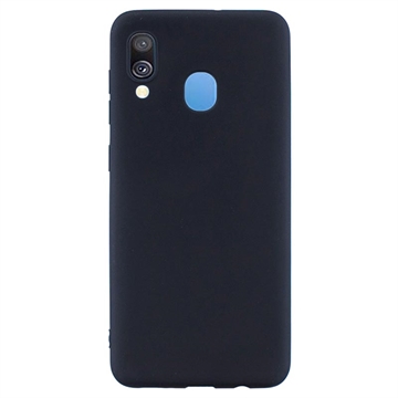 Anti-Fingerprint Mat Samsung Galaxy A40 TPU Zaštitna Maska - Crna