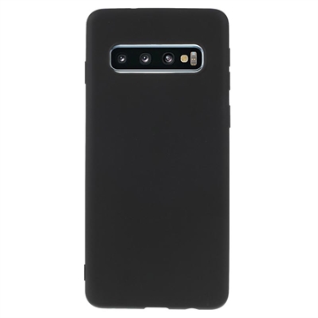 Anti-Fingerprint Mat Samsung Galaxy S10 TPU Zaštitna Maska - Crna