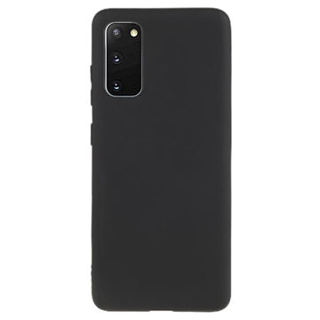 Anti-Fingerprint Mat Samsung Galaxy S20 TPU Zaštitna Maska - Crna