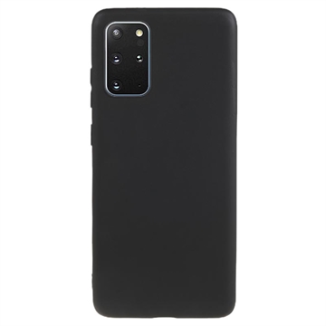Anti-Fingerprint Mat Samsung Galaxy S20 Plus TPU Zaštitna Maska - Crna