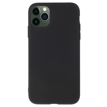 Anti-Fingerprint Mat iPhone 11 Pro TPU Zaštitna Maska - Crna