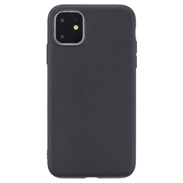 Anti-Fingerprint Mat iPhone 11 Pro Max TPU Zaštitna Maska - Crna