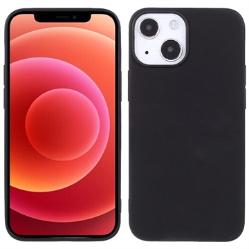 Anti-Fingerprint Mat iPhone 13 TPU Zaštitna Maska - Crna