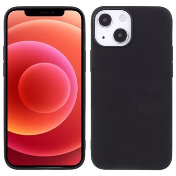 Anti-Fingerprint Mat iPhone 13 Mini TPU Zaštitna Maska - Crna