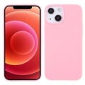 Anti-Fingerprint Mat iPhone 13 Mini TPU Zaštitna Maska - Pink