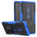 Sony Xperia XZ3 Neklizajuća Hibridna Zaštitna Maska - Plava / Crna