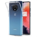 Anti-Slip OnePlus 7T TPU Maska - Providna