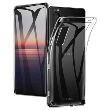 Anti-Slip Sony Xperia 1 II TPU Maska - Providna