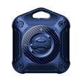 Apple AirTag 1/2 IP67 Waterproof Case w. Keyring - Dark Blue