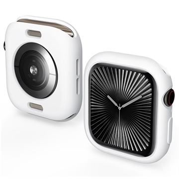 Apple Watch Series 11/10 Silikonska Maska - 46mm - Bela