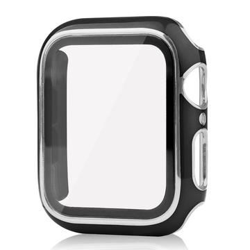 Apple Watch Series SE (2022)/SE/6/5/4 Maska sa Zaštitnim Kaljenim Staklom - 44mm - Crna