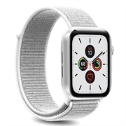 Tekst je: Apple Watch Series Ultra 2/ULTRA/9/8/SE (2022)/7/SE/6/5/4/3/2/1 Puro Sport Band - 49mm/45mm/44mm/42mm - Beli