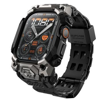 Apple Watch Ultra/Ultra 2/Ultra 3 Supcase UB Ore Strap with Case - 46mm - Black