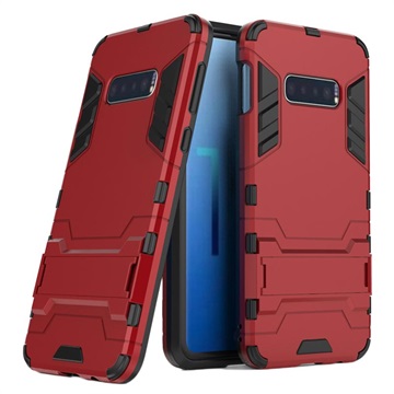 Samsung Galaxy S10 Lite Armor Hibridna Zaštitna Maska - Crvena