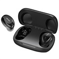 Awei T20 Water Resistant TWS Earphones with Microphone - Black