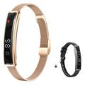 B3 Smart Bracelet / Fitness Tracker w. Two Straps - Gold