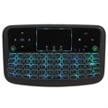 Bežična Tastatura Sa Osvetljenjem / Touchpad za Smart TV A36 - Crna